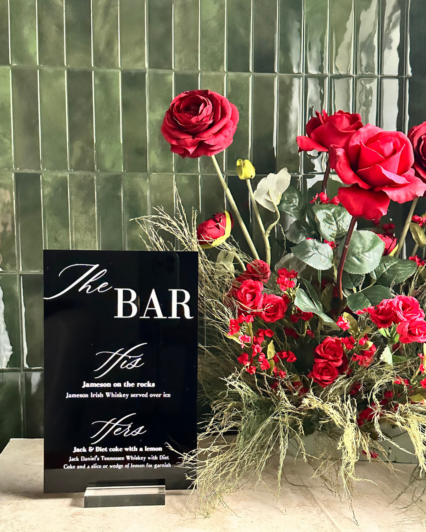 Forever Collection | The Bar Menu